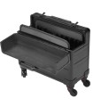 MALETA ALUMINIO TROLLEY  4 RUEDAS, APERTURA VERTICAL