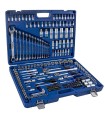 JGO. VASOS COMPLETO SINEX 219pcs 1/2+3/8+1/4 PUNTA