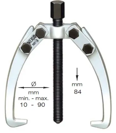 EXTRACTOR 2 PATAS-OSCILANTE 80x80 (141-3)