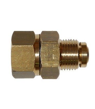 ENLACE GIRATORIO LATON 3/8 M-H CORTO BSP