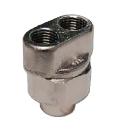 PORTABOQUILLAS DOBLE 1/4X1/4G