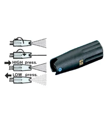 CABEZAL PORTABOQUILLAS REGULABLE (SIN BOQUILLA) R 1/4G