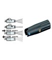 CABEZAL PORTABOQUILLAS REGULABLE (SIN BOQUILLA) R 1/4G