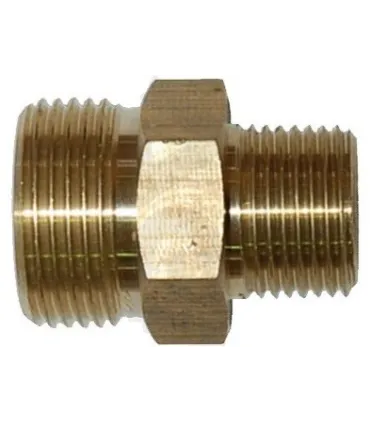 RACOR ALTA PRESION M-M BSP 3/8" x M 22/150