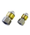 BOQUILLA LIMPIAR TUBERIAS STR 1/4" H 250BAR Ø18mm TIPO 4