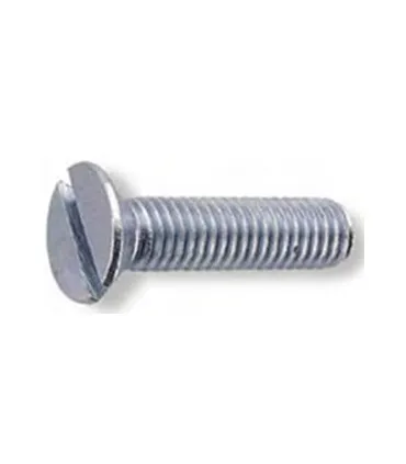M8X12 TORNILLO AVELLANADO RANURADO DIN 963 ZINCADO