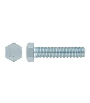 TORNILLO DIN 933 BAJA RESISTENCIA ZINCADO