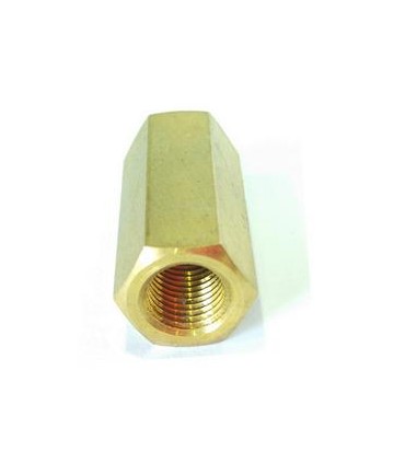 TUERCA LATON HEX ESPECIAL M-12  ALTA 36mm LL.19