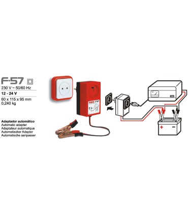 AUTOMATICO PARA CARGADORES BATERIAS F57 12-24V