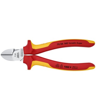 ALICATE CORTE DIAGONAL 1000V 160MM 70.06.160