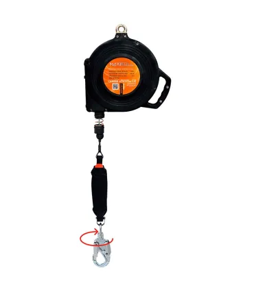 ANTICAIDAS ENROLLADOR AUTOMATICO 20M CABLE C/MOSQ.
