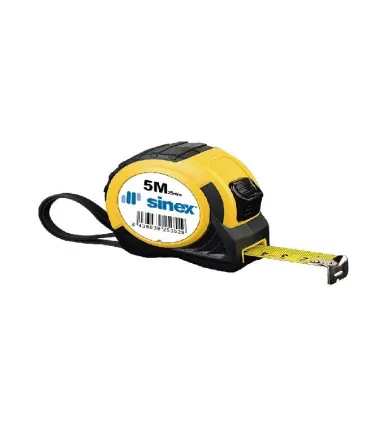 FLEXOMETRO ECO. 5M x 25 mm C/ 2 FRENO +CLIP