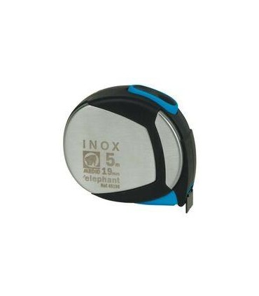 FLEXOMETRO INOXIDABLE 5 METROS C/FRENO