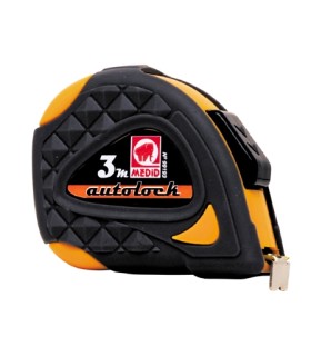 FLEXOMETRO MEDID 5M x25mm AUTO FRENO. LECTURA 2 CARAS