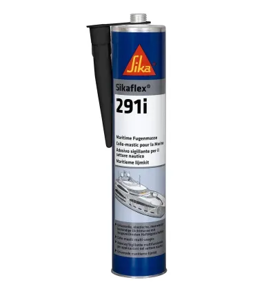 CARTUCHO 300ml SIKAFLEX 291 PU NEGRO MARINO