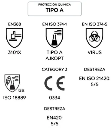 GUANTES LARGO DESTREZA NITRILO T6