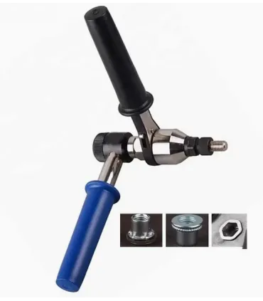 REMACHADORA MANUAL TUERCAS (M5-M12) Y PERNOS (M5-M8) COMPLETA