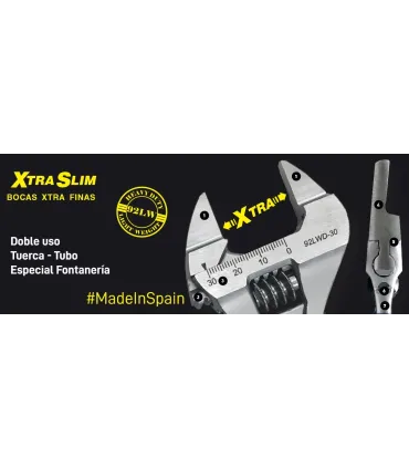 LLAVE AJUSTABLE SINEX LIGERA 10" 250mm 92LWD Cap. 36mm