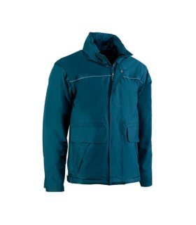 PARKA AZUL JUBA CON MANGAS DESMONTABLES