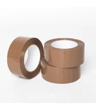 ROLLO CINTA PRECINTO MARRON 50mm x 66m
