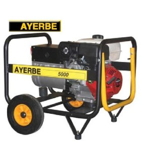 GRUPO ELECTROGENO MONOFASICO MOT.HONDA 9CV- 4,8/5KVA C/RUEDAS. ARRANQUE MANUAL