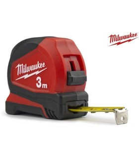 FLEXOMETRO MILWAUKEE METRICO 3Mx16mm C/FRENO