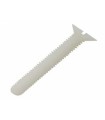 M10X16 TORNILLO AVELLANADO RANURADO DIN 963 NYLON