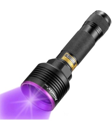 LINTERNA 3 LEDS 10W LUZ ULTAVIOLETA P/INSPECCION RECARGABLE