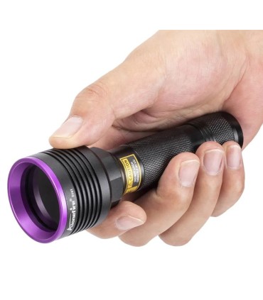 LINTERNA 3 LEDS 10W LUZ ULTAVIOLETA P/INSPECCION RECARGABLE