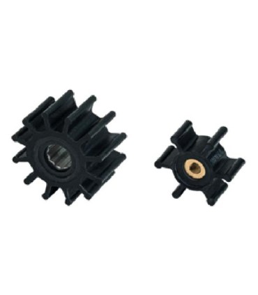 TURBINA BOMBA NEOPRENO 50x22 EJE 10mm