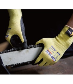 PAR GUANTE ACTIVGRIP ANTICORTE + NITRILO 9/L