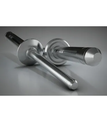 REMACHE BULB-TITE ALUMINIO 7.7X27.7/ C.ANCHA + JUNTA