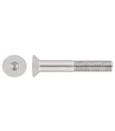 M12X100 TORNILLO AVELLANADO DIN 7991 10.9 ZINCADO