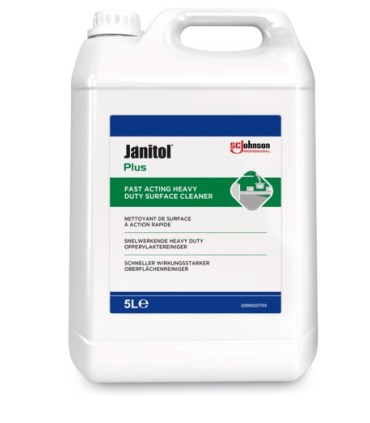 GARRAFA 5 LTS DESENGRASANTE JANITOL PLUS