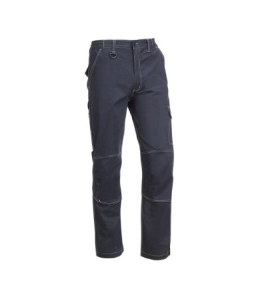 PANTALON LARGO AZUL "FLEX LIGHT" TXXL
