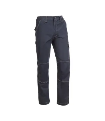 PANTALON LARGO AZUL "FLEX LIGHT" TXXL