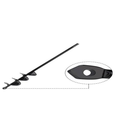 BROCA EXTRACTORA TIERRA Ø50x370mm P/TALADRO (NO PEDREGOSO)