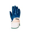 GUANTES DE NITRILO JUBA JUNIT PESADO CON SOPORTE DE ALGODÓN