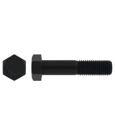 TORNILLO DIN 931 10.9 METRICA FINA NEGRO