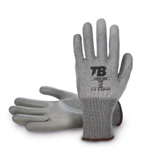 GUANTE PU CAT. II ANTICORTE T-9/L 3X42D