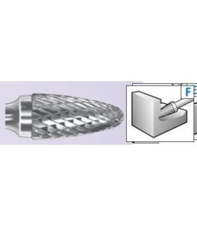 FRESA METAL DURO ÁRBOL RBF 0613 D3P M3