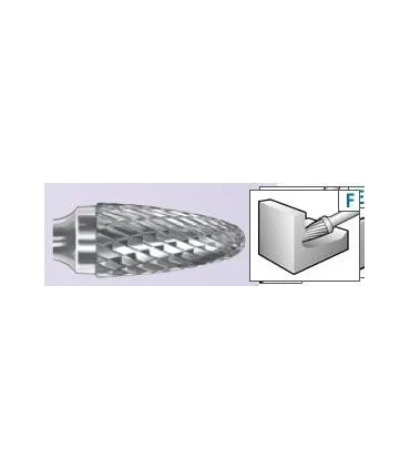 FRESA METAL DURO ÁRBOL RBF 0613 D3P M3