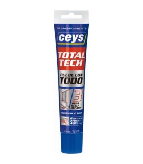 TUBO ADHESIVO SELLADOR T-TECH TRANSPARENTE 125 ml