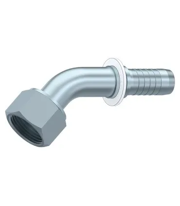 HEMBRA GIRATORIA ORFS 45° ASIENTO PLANO 1" - 14H UNF DN 1/2"