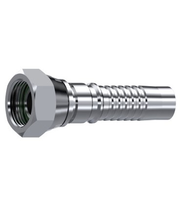 HEMBRA GIRATORIA RECTA CONO 60° +JUNTA, INTERLOCK 1"1/2 BSP DN 1"1/2