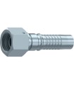 HEMBRA GIRATORIA RECTA CONO 60° +JUNTA, INTERLOCK 1" BSP DN 1"