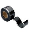 ROLLO CINTA REPARACION SILICONA AUTOSOLDABLE NEGRA 25mm x 10m