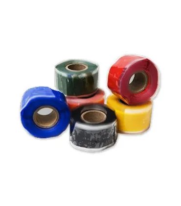 ROLLO CINTA REPARACION SILICONA AUTOSOLDABLE NEGRA 25mm x 10m