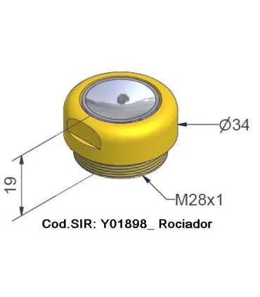 ROCIADOR RECAMBIO LAVA-OJOS