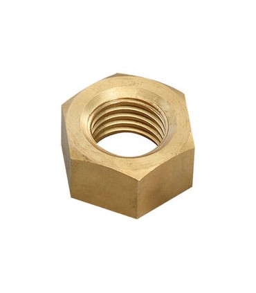 TUERCA LATON HEX M10 ESPECIAL ALTURA 14mm